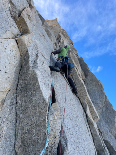 Big wall climbing in Patagonia