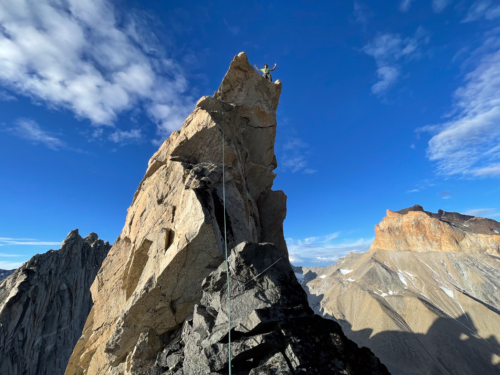 Summit in Torres del Paine National Park, Chile